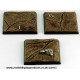 40mm x 40mm Square/Fantasy Cracked Earth Terrain Bases